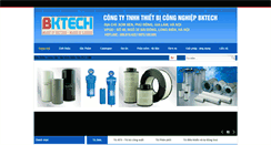 Desktop Screenshot of bk-tech.com.vn